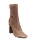 Design Lab Lord & Taylor Melina Suede Booties