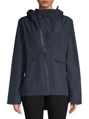 Askya Peplum Rain Jacket