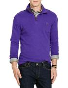 Polo Ralph Lauren Heathered Ribbed Cotton Pullover
