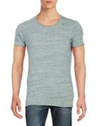Selected Homme Textured Cotton Tee