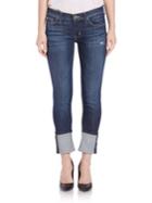 Hudson Jeans Muse Rolled Cropped Jeans