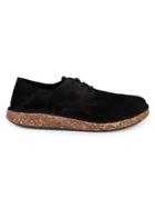 Birkenstock Gary Suede & Cork Lace-up Shoes