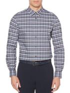 Perry Ellis Plaid Button-down Shirt