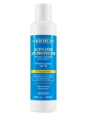 Kiehl's Since Activated Sun Protector Face & Body Spray Lotion Spf 50