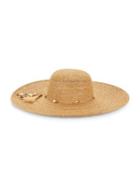 Lauren Ralph Lauren Beaded Straw Sun Hat