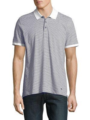 Hugo Boss Reid Slim-fit Striped Polo
