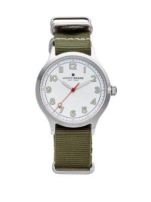 Lucky Brand Jefferson Nato Strap Watch
