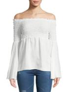 Bailey 44 Off-the-shoulder Silk Blouse