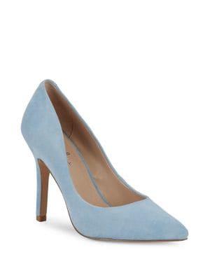 Charles By Charles David Maxx Pointy Suede Pumps