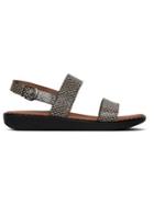 Fitflop Barra Dotted-snake Leather Sandals