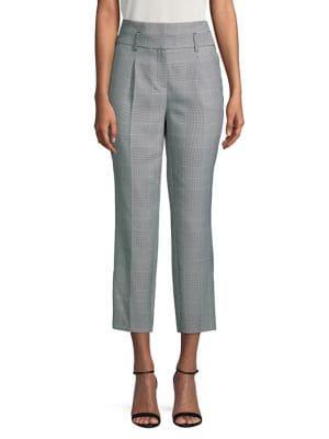 Dorothy Perkins Plaid Cropped Pants
