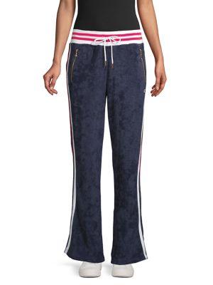 Champion Terry Cloth Warm-up Slim Flare Pants