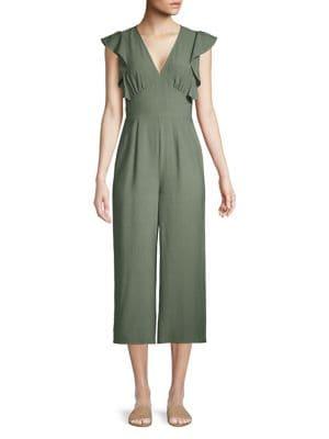 The Fifth Label Ruffled Wide-leg Jumpsuit