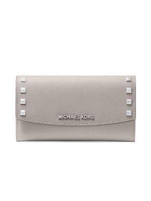 Michael Michael Kors Karla Studded Leather Wallet