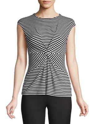 Bailey 44 Stripe Knot Top