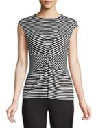 Bailey 44 Stripe Knot Top