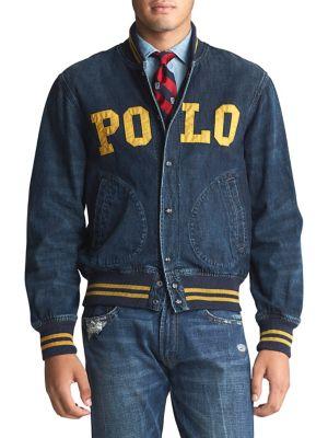 Polo Ralph Lauren Denim Baseball Jacket