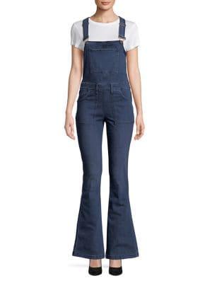 Design Lab Classic Flared Overalls
