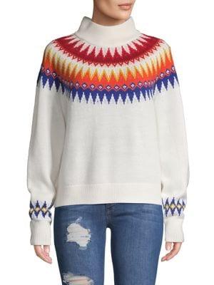 French Connection River Vhari Fair Isle Sweater