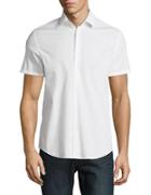 Highline Collective Cotton-blend Short-sleeve Sportshirt