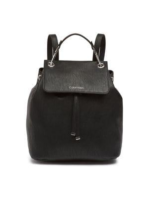Calvin Klein Sonoma Faux Leather Backpack