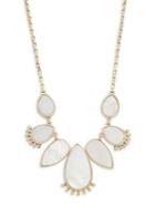 Design Lab Mother-of-pearl And Crystal Statement Necklace