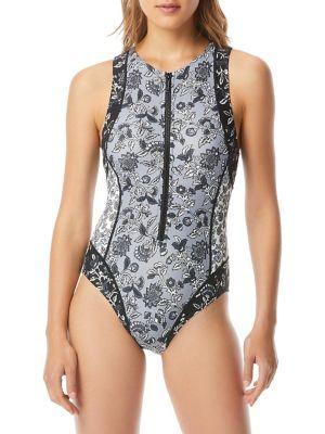 Michael Michael Kors Boho Fleur Floral 1-piece Swimsuit
