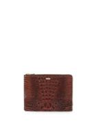 Brahmin Rory Embossed Leather Clutch