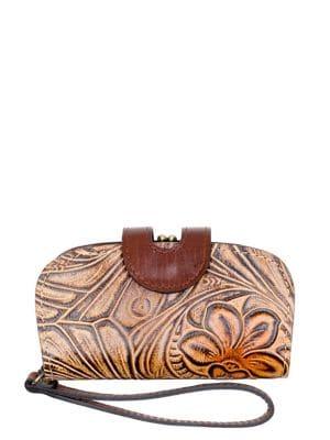 Patricia Nash Fields Claudia Frame Wristlet Wallet