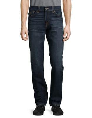True Religion Geno W Flap Slim Straight Jeans