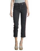 Hudson Jeans Zoey Cropped Mid-rise Jeans