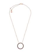 Michael Kors Cubic Zirconia And Crystal Pendant Necklace