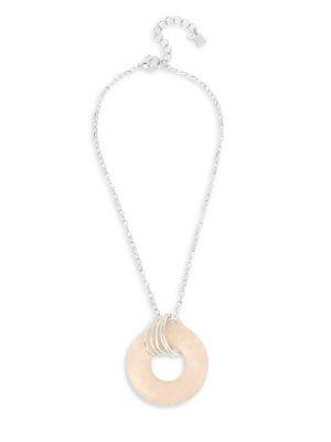 Robert Lee Morris Soho Stone Ring Necklace