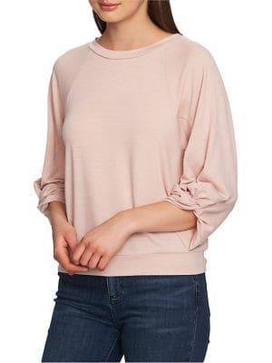 1.state Twist Raglan-sleeve Top