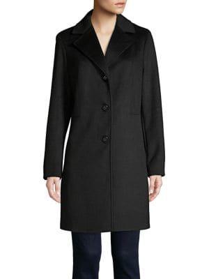 Calvin Klein Long Wool-blend Coat
