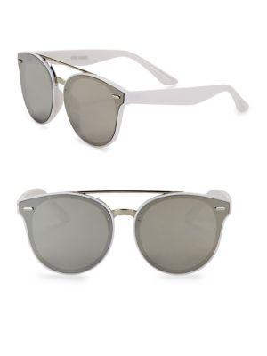 Steve Madden 60mm Round Sunglasses