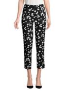 Lord & Taylor Floral Cropped Pants
