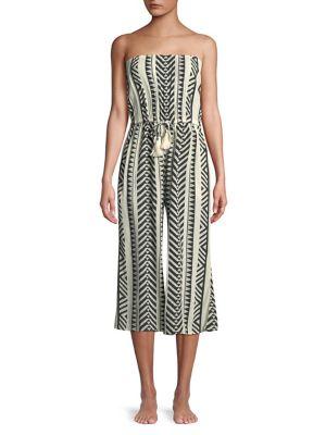 Elan Tribal-print Culotte Jumpsuit