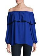 Vince Camuto Ruffled Off-the-shoulder Blouse