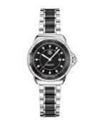 Tag Heuer Formula 1 Small Dial Black Ceramic Diamond Watch