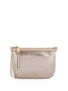 Calvin Klein Lily Metallic Leather Crossbody Bag