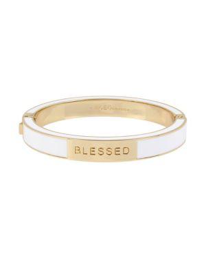 Bcbgeneration Affirmation Blessed Crystal Hinged Bracelet