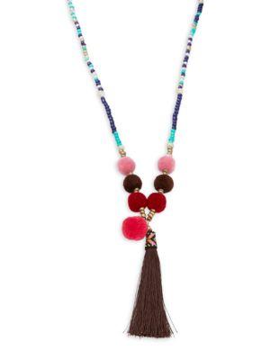 Design Lab Lord & Taylor Assorted Beads Necklace