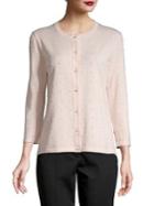 Karl Lagerfeld Paris Faux Pearl-embellished Cardigan