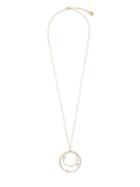 Vince Camuto Crystal Open Ring Pendant Necklace