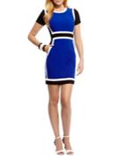 Debbie Shuchat Colorblock Body-con Dress