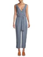 French Connection Julienne Striped Belted Jumpsuit