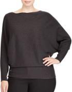 Lauren Ralph Lauren Plus Heathered Dolman-sleeve Sweater
