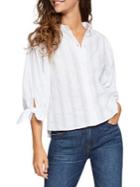 Bcbgeneration Variegated Striped Button-down Shirt