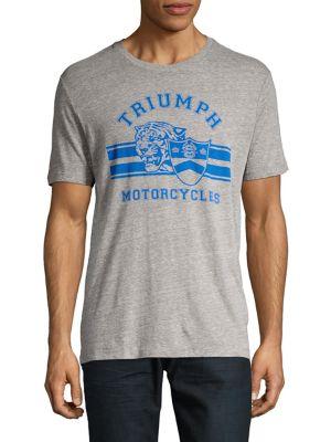 Lucky Brand Triumph Motorcycle Tee